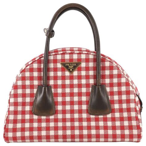 prada bowler logo jacquard vestiare|Prada Bowler Bag .